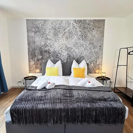 Apartment Bohnapartments: Stadtblick Zechenhaus Mit Balkon Und Parkplatz Ilmenau