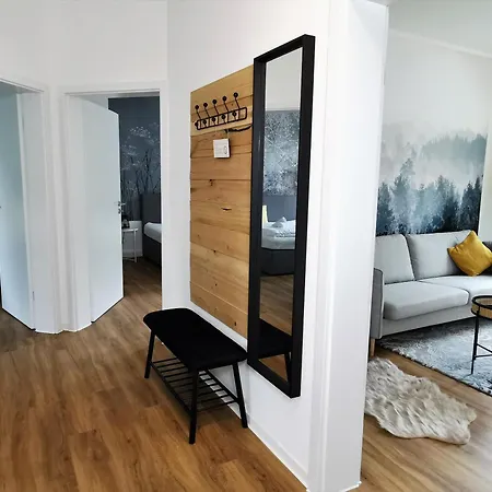 Bohnapartments: Stadtblick Zechenhaus Mit Balkon Und Parkplatz Ilmenau