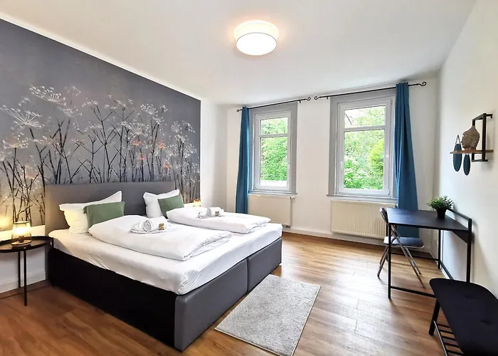 Apartment Bohnapartments - Stadtblick Zechenhaus - Balkon - Gratis Parkplatz - Wlan - Sehr Ruhig - Barrierearm *